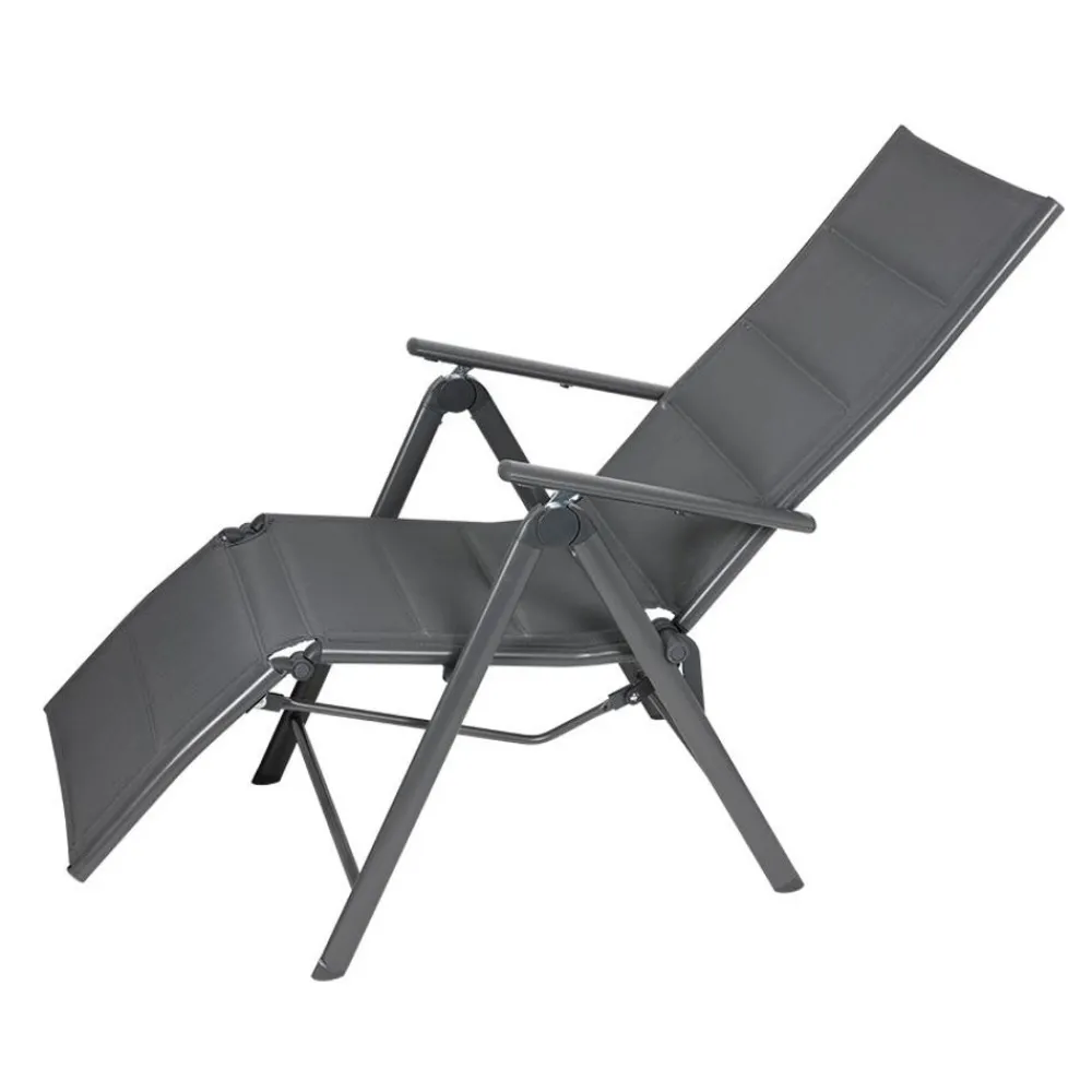 Sunny Moments Garten- Und Sonnenliegen^Alu-Relaxsessel 58X72X112Cm Anthrazit