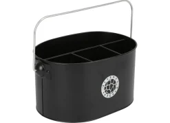 TP Geschirr Und Getränkebehälter^Besteckhalter Black-Line Aus Metall 28X13X19Cm