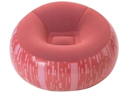 Bestway Gartenstühle^ #75052 Aufblasbarer Sessel Inflate-A-Chair Rot Mit Print