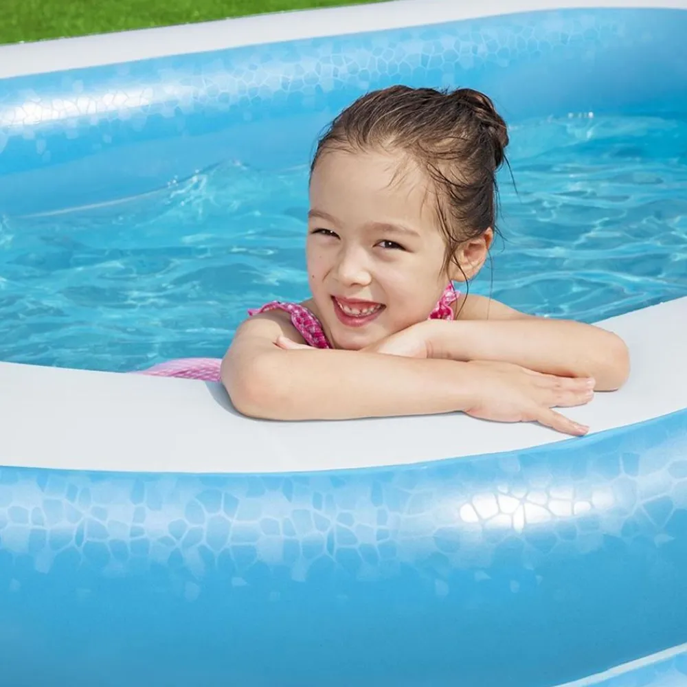 Bestway Planschbecken^ #54006 Family Pool Blue 262X175X51Cm