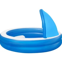Bestway Planschbecken^ #54337 Family Pool Summer Days Mit Sonnenschutzdach 241X140Cm