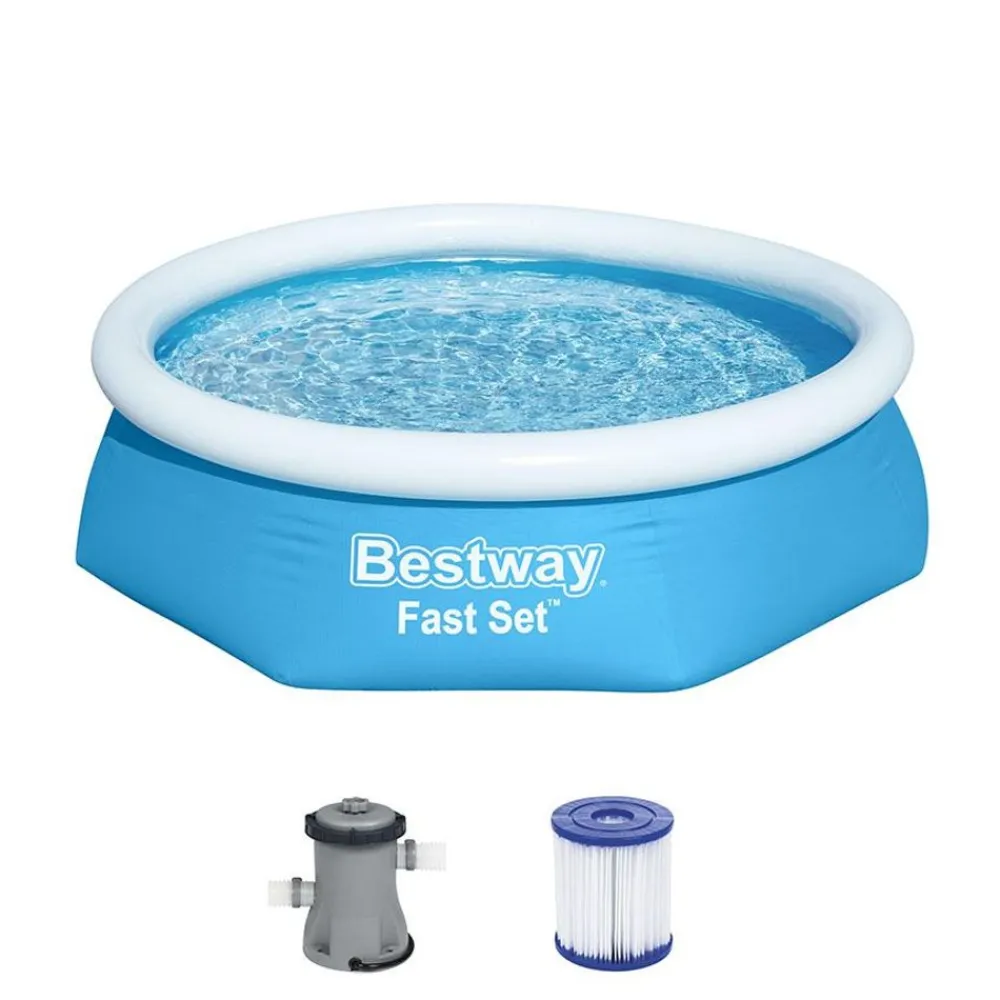 Bestway Pools^ #57450 Fast-Set-Pool 244X61Cm