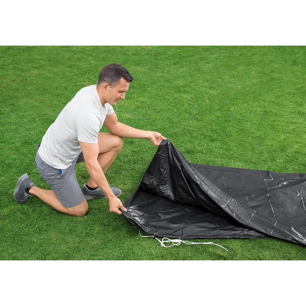 Bestway Poolzubehör^ #58292 Universal-Abdeckplane Fur Pools 360/396Cm