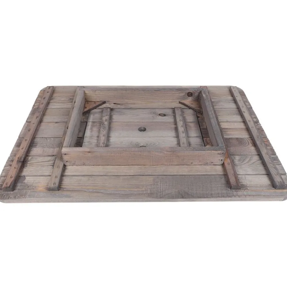 TP Gartentische^Bierkastenaufsatz Aus Holz 78X58Cm