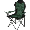 Pseudohersteller Campingstühle^Camping-Klappsessel Deluxe Waldgrun/Schwarz