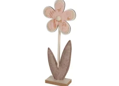 New Home Gartenfiguren^Deko-Blume Aus Filz Und Holz 2Er-Set