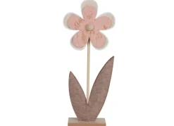 New Home Gartenfiguren^Deko-Blume Aus Filz Und Holz 2Er-Set