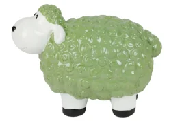 TP Gartenfiguren^Dekofigur Mini-Schaf Grun