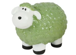 TP Gartenfiguren^Dekofigur Mini-Schaf Grun