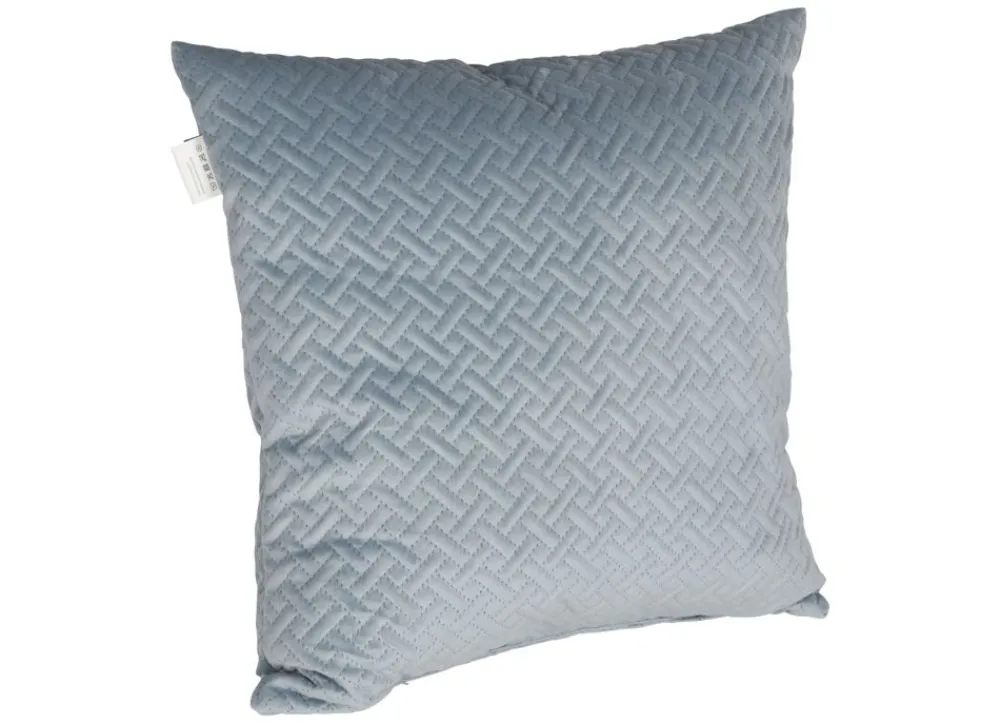 Sun Garden Textilien, Decken Und Kissen^Dekokissen Heaven In Steppoptik 40X40Cm Rauchblau