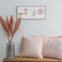 New Home Textilien, Decken Und Kissen^Dekokissen Mit Fransen 60X43Cm