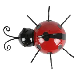 TP Gartenfiguren^Deko-Marienkafer Aus Metall Gros 16X13,5X7Cm