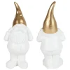 TP Gartenfiguren^Deko-Zwerg Mit Goldener Mutze 40Cm