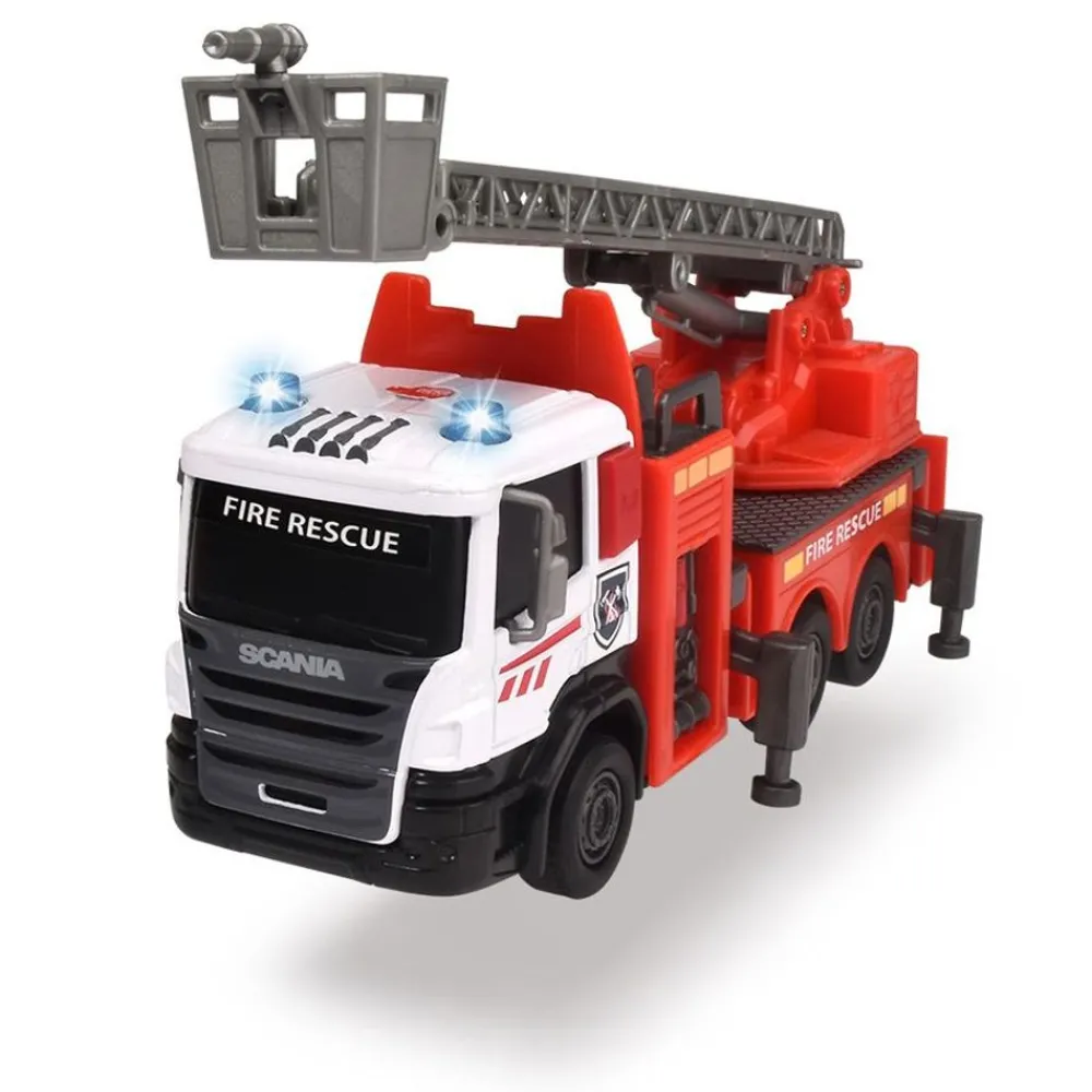 Dickie Toys Spielzeug Für Drinnen^ Scania Feuerwehrauto 14,5Cm