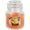 Bispol GmbH Duftkerzen^Duftkerze Im Glas Mit Aromadeckel 120G Orange