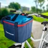 Dunlop Fahrradzubehör^ Fahrradkorb Mit Tragegriffen 15L Blau