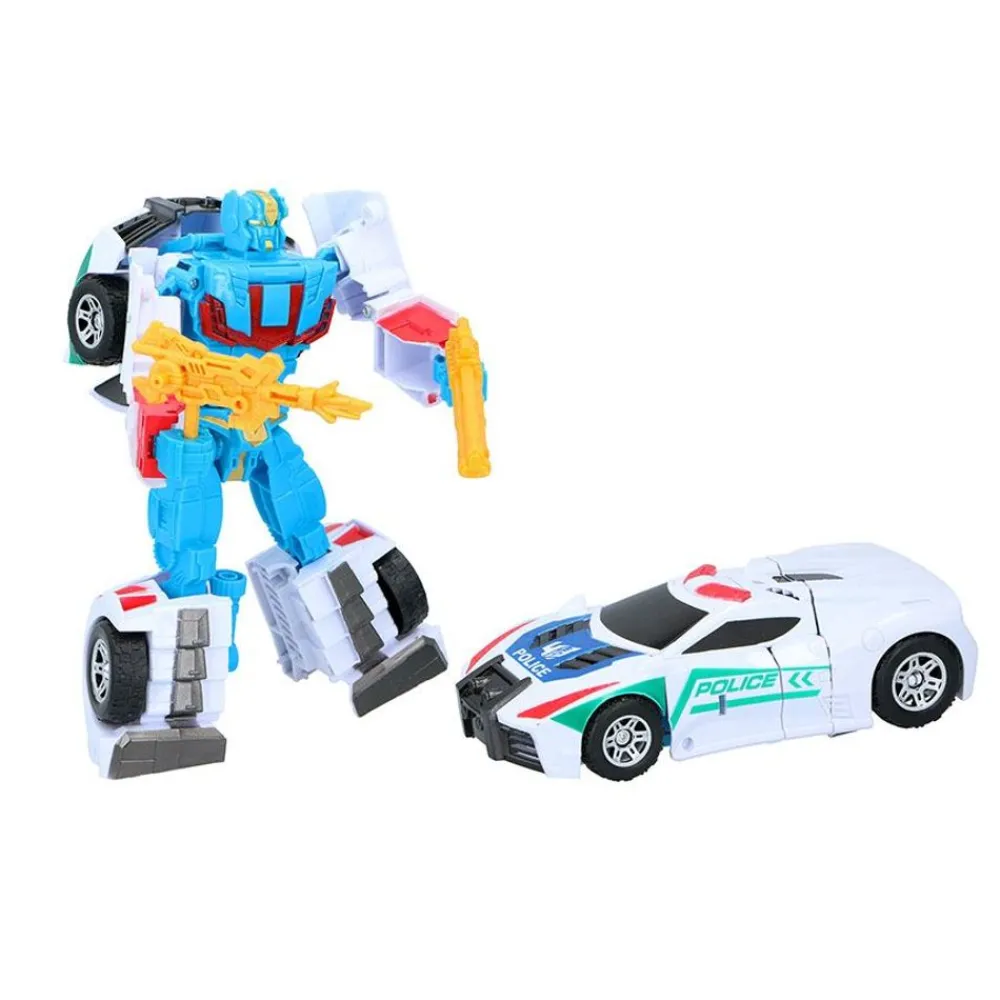 Eddy Toys Spielzeug Für Drinnen^ Transformer-Roboterauto 2In1