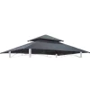 TP Pavillons^Ersatzdach Fur Bbq Grill-Pavillon Anthrazit