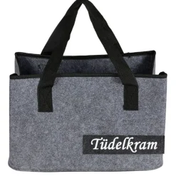 TP Körbe Und Taschen^Filztasche Mit Applikation 40X25,5X26,5Cm