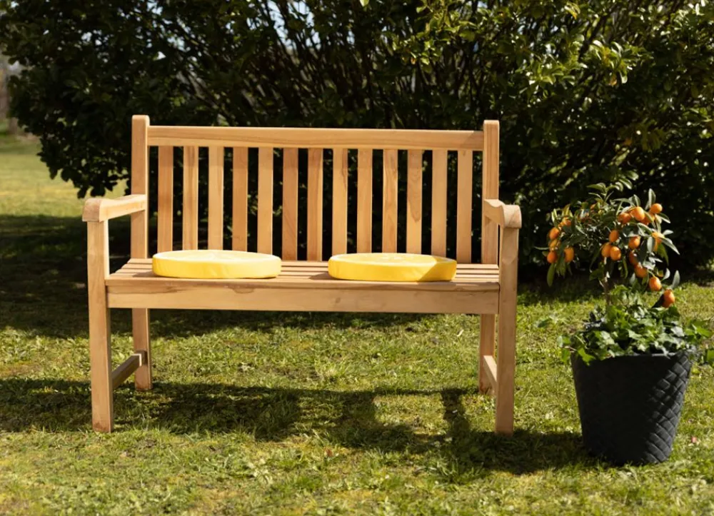 TP Gartenbänke^Gartenbank Java Natur Unbehandelt