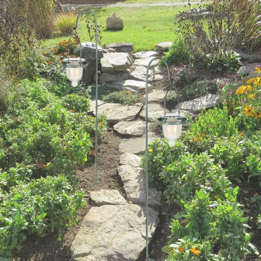 TP Gartenstecker^Gartenstecker Laterne Antik-Grun 100Cm