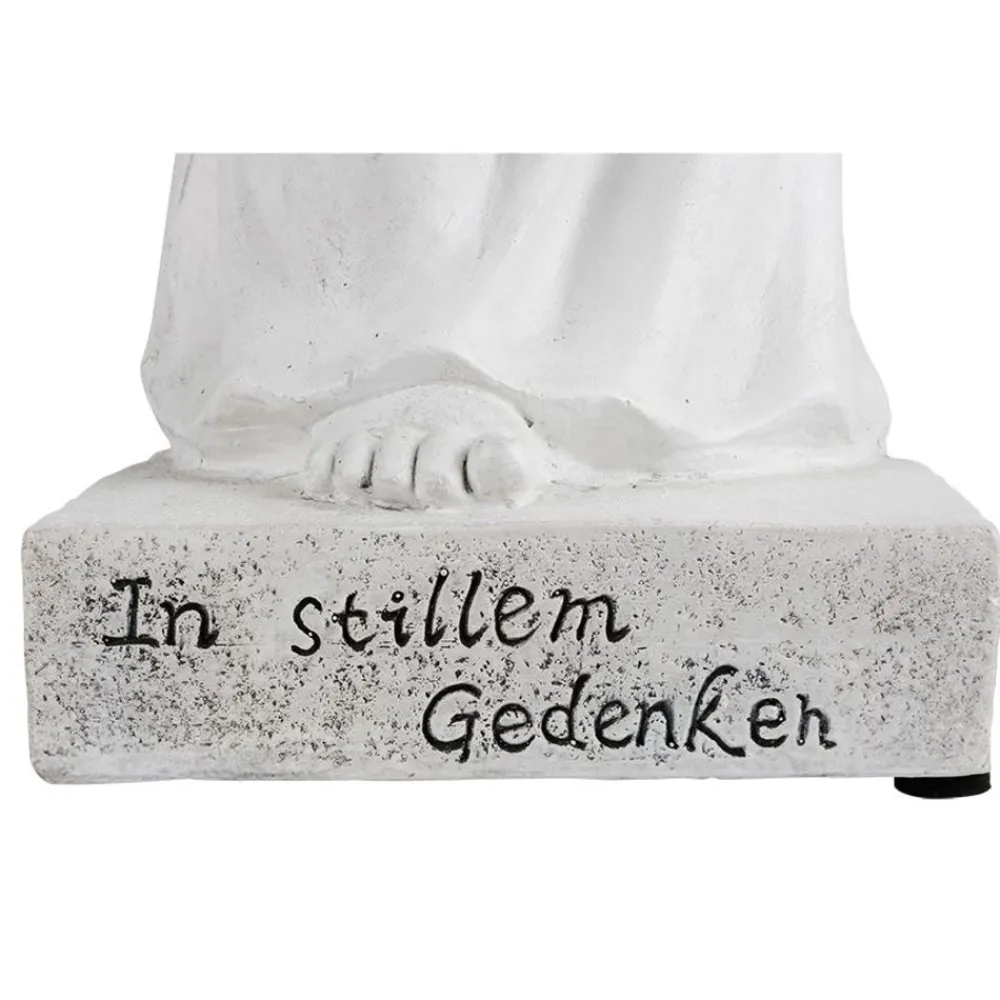 TP Gartenfiguren^Grabfigur Engel In Stillem Gedenken 56Cm