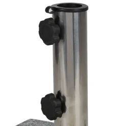 TP Sonnenschirmständer^Granit-Balkonschirmstander 25Kg Grau