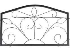 Pseudohersteller Beeteinfassung^Gruner Jan Metall-Beeteinfassung Blume 4Er-Set Schwarz