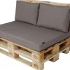 TP Sitz- Und Polsterauflagen^Havana Palettenkissen-Set 3-Teilig Taupe