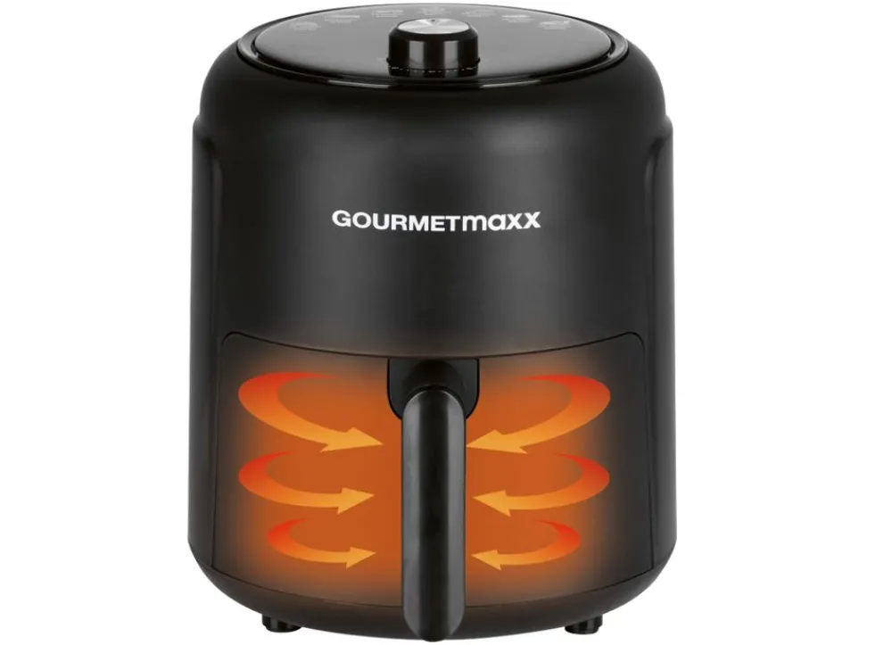 Gourmetmaxx Küchengeräte^Heisluft-Fritteuse 2,3 Liter