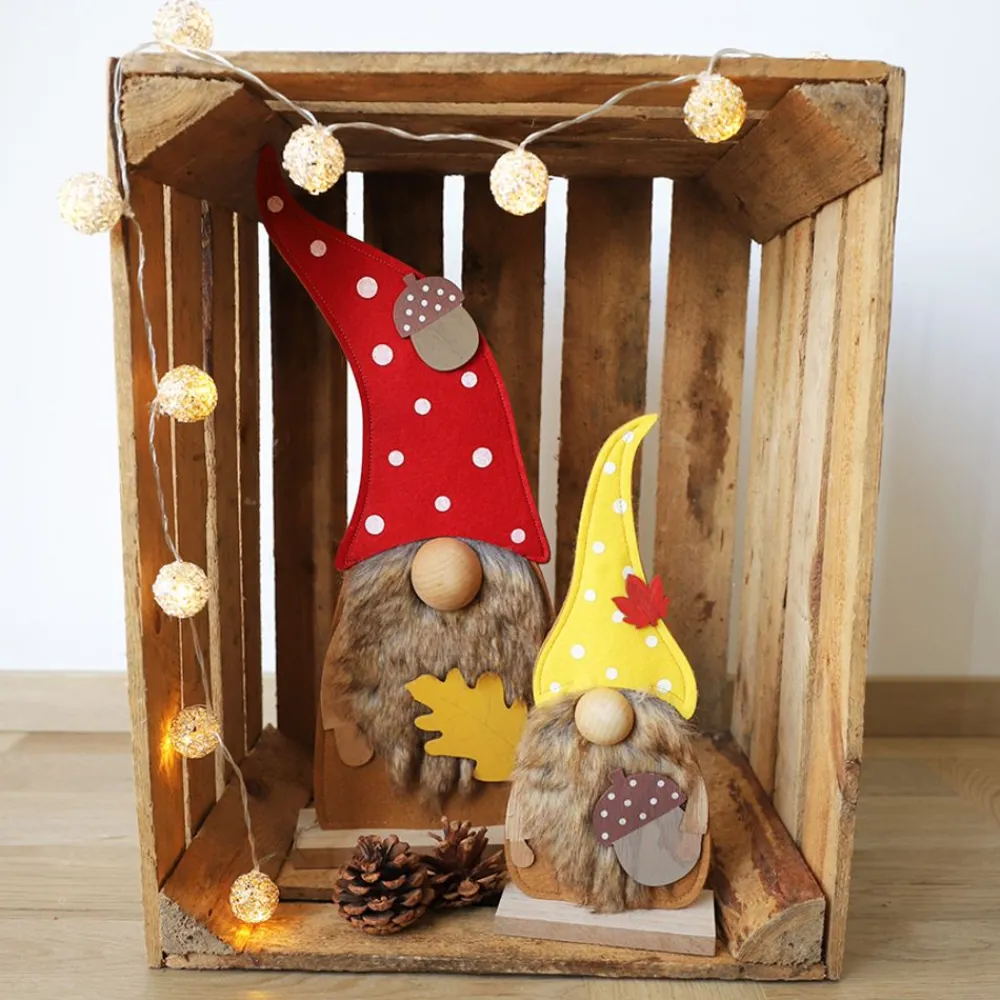 New Home Autumn Gartenfiguren^Herbst-Dekofigur Zwerg 47Cm