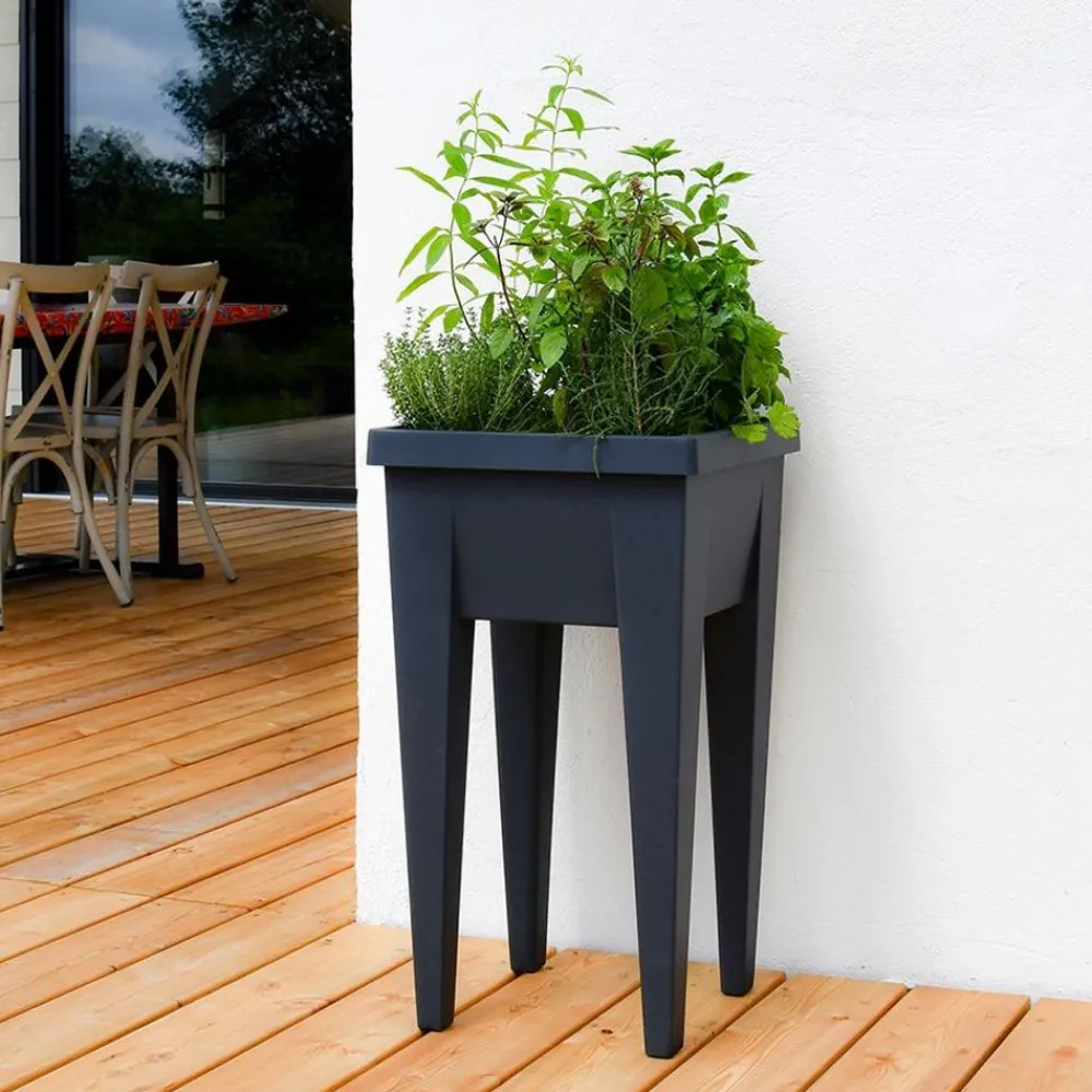 EDA Hochbeete^Hochbeet Urban 38X68X38Cm Anthrazit