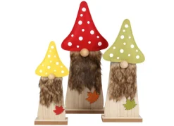 New Home Autumn Weihnachtswichtel^Holzdeko Herbstwichtel 50,5Cm