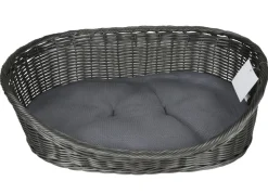 Keona Hundebetten^Hundekorbchen Mit Kissen Rattanoptik Gr. L