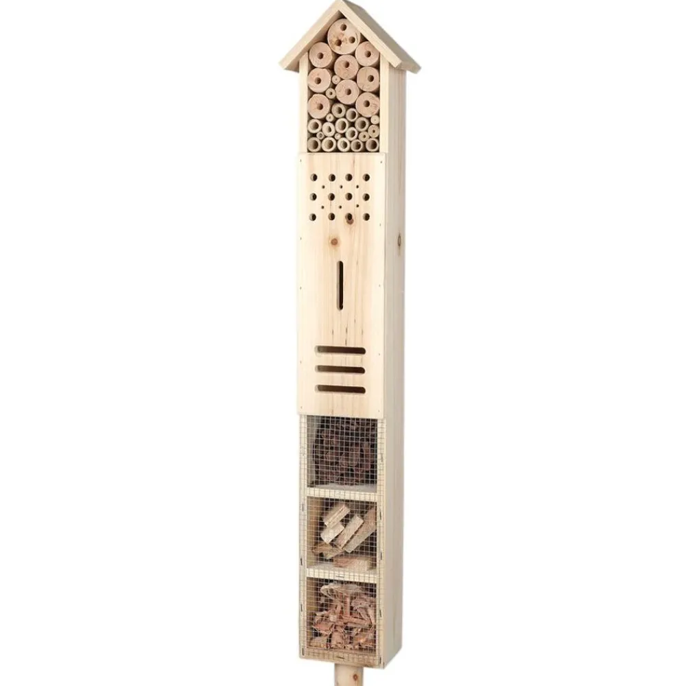 TP Vogel- Und Insektenhäuser^Insektenhotel Xl Auf Holzstab