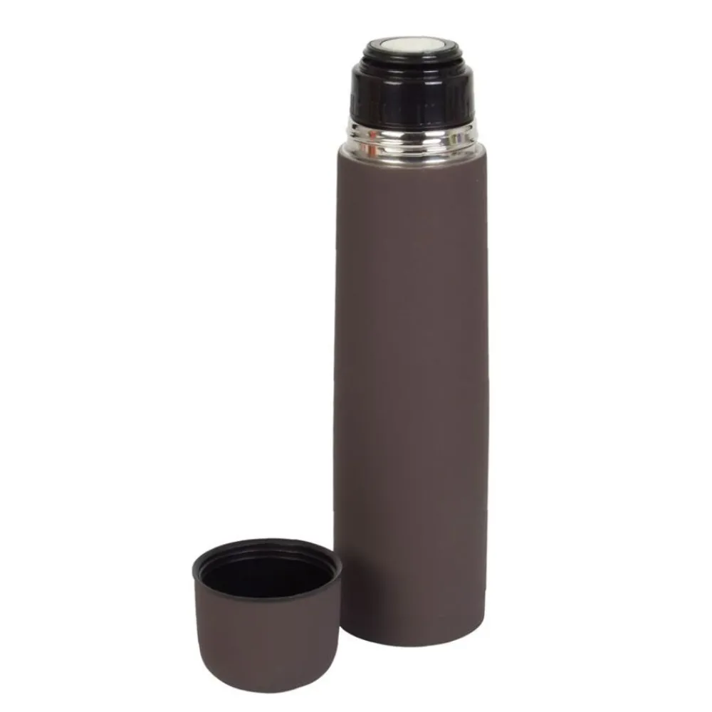 TP Geschirr Und Getränkebehälter^Isolierflasche Soft Touch 1 Liter