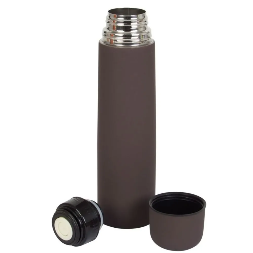 TP Geschirr Und Getränkebehälter^Isolierflasche Soft Touch 1 Liter