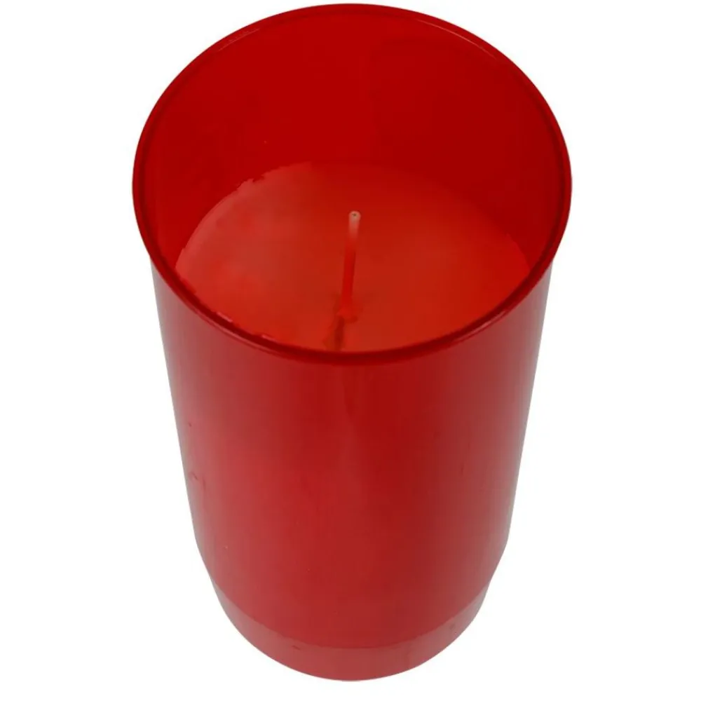 TP Stumpenkerzen^Jumbo Ol-Grablicht Rot
