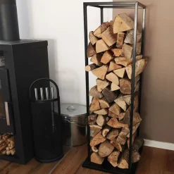 TP Sonstige Innendeko^Kaminholzhalter Aus Stahl 40X118X40Cm