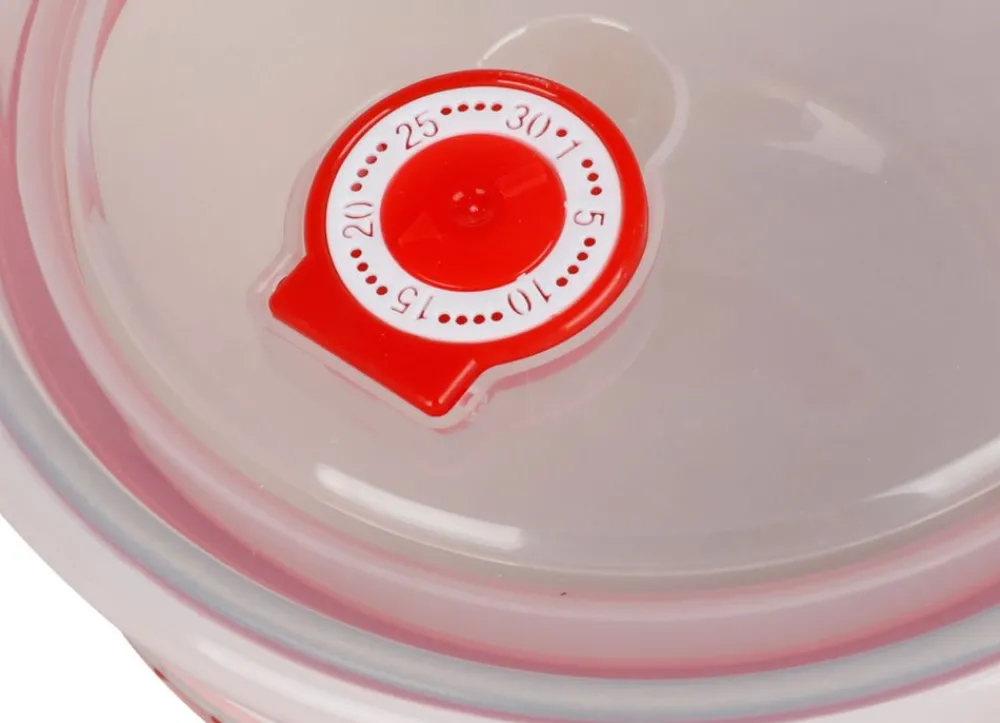 TP Vorratsdosen^Keramikschusseln Mit Frischhaltedeckel 3Er-Set Rot
