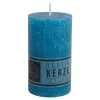 New Home Candlelight Stumpenkerzen^Kerze Rustikal 68X120Mm Petrol