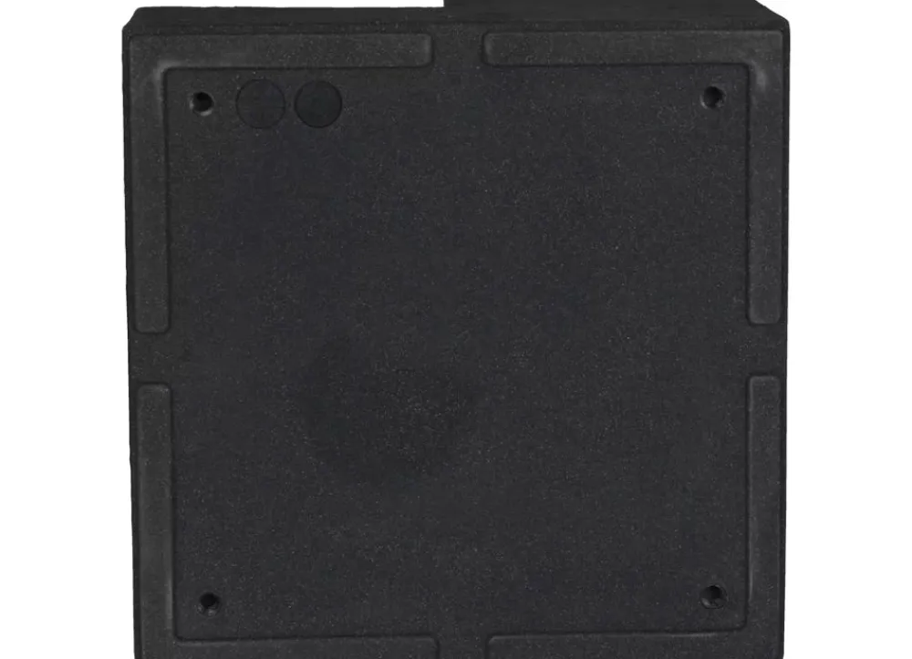 Jelenia Plast Pflanzkübel^Kubus Wendeltreppentopf 40X40Cm Anthrazit