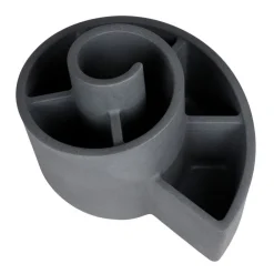 Jelenia Plast Pflanzkübel^Kubus Xxl-Krauterspirale 80X50X64Cm Anthrazit