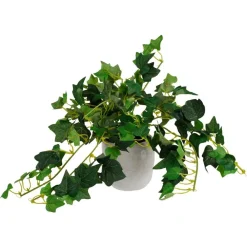 TP Kunstpflanzen Und Trockenblumen^Kunstlicher Efeu Im Keramiktopf