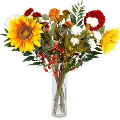 Pseudohersteller Kunstpflanzen Und Trockenblumen^Kunstlicher Hortensienstangel 48Cm