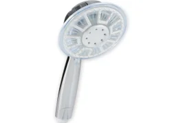 EASYmaxx Badutensilien^Led-Duschkopf Mit Duschzeit-Anzeige Ca. 27,5X12,5X6Cm