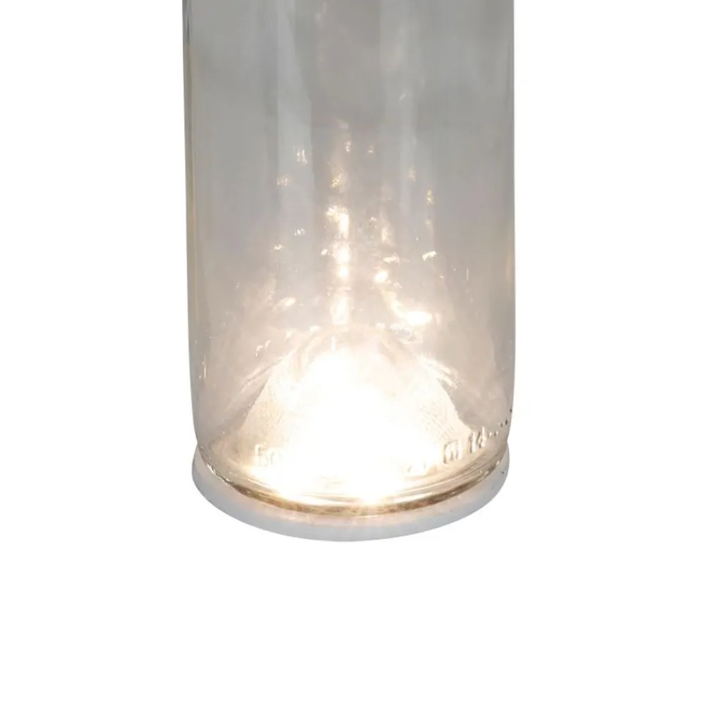 New Home Leuchtdeko^Led-Flaschenlicht Warmweis