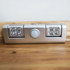 TAS Electronics Lampen Und Leuchten^Led-Lichtleiste Mit Bewegungsmelder 8 Leds Kaltweis