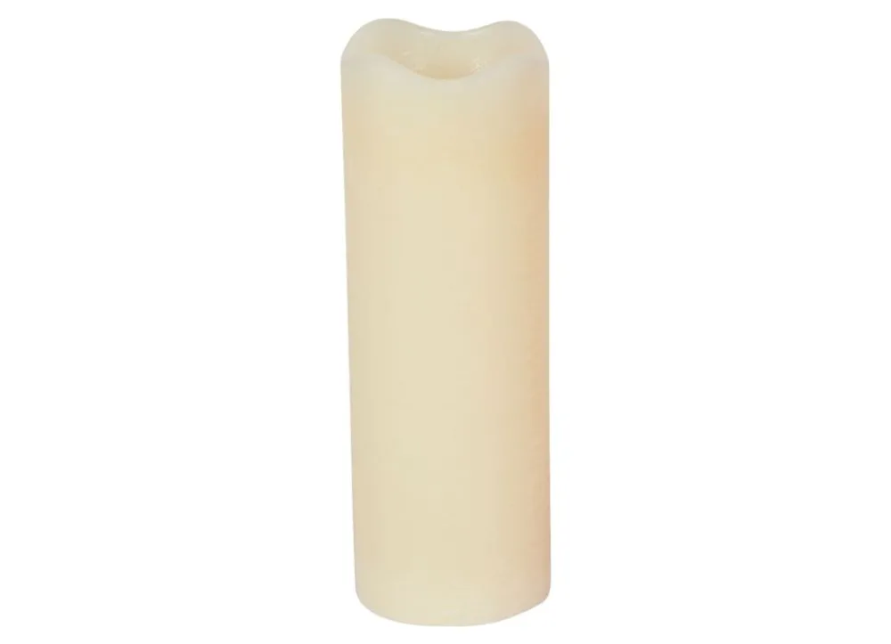 New Home Led-Kerzen^Led-Wachskerze Mit Timer 7X20Cm Elfenbein