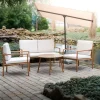 Sunny Moments Gartensitzgruppen^Lounge-Sitzgruppe Mit Sitzkissen In Bambusoptik